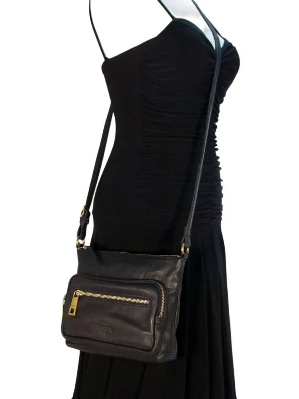 MARGOT New York Peyton $138 Leather Crossbody Bag - Picture 9 of 9